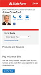 Mobile Screenshot of johncrawfordinsurance.com